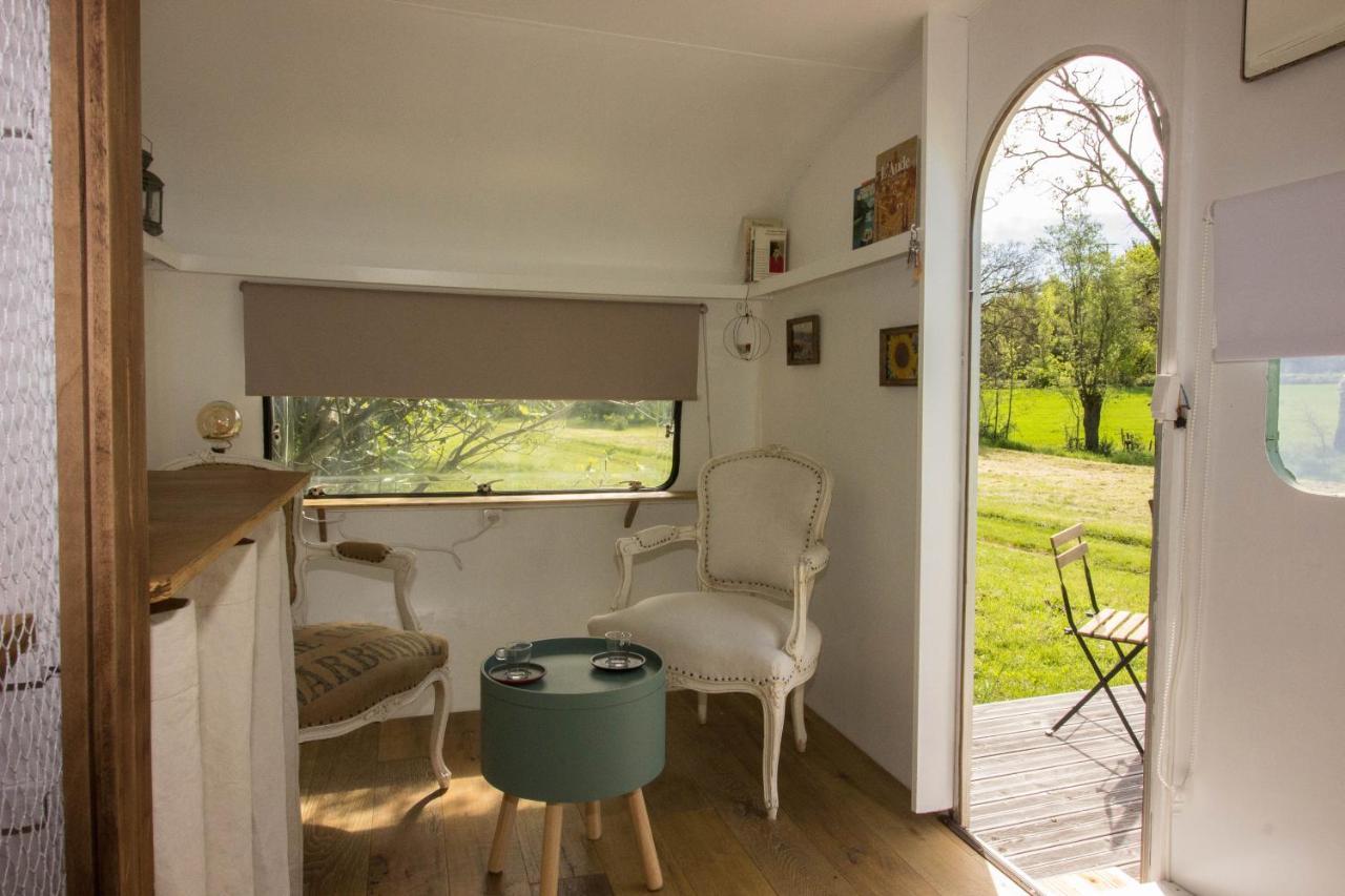 Ma Caravane Dans Les Collines Villeneuve-la-Comptal 외부 사진